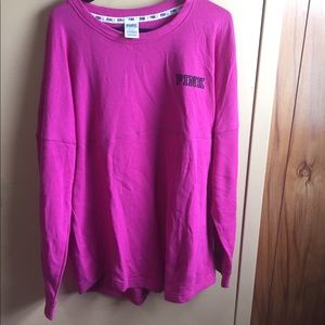 Pink Victoria secret long sleeve tshirt